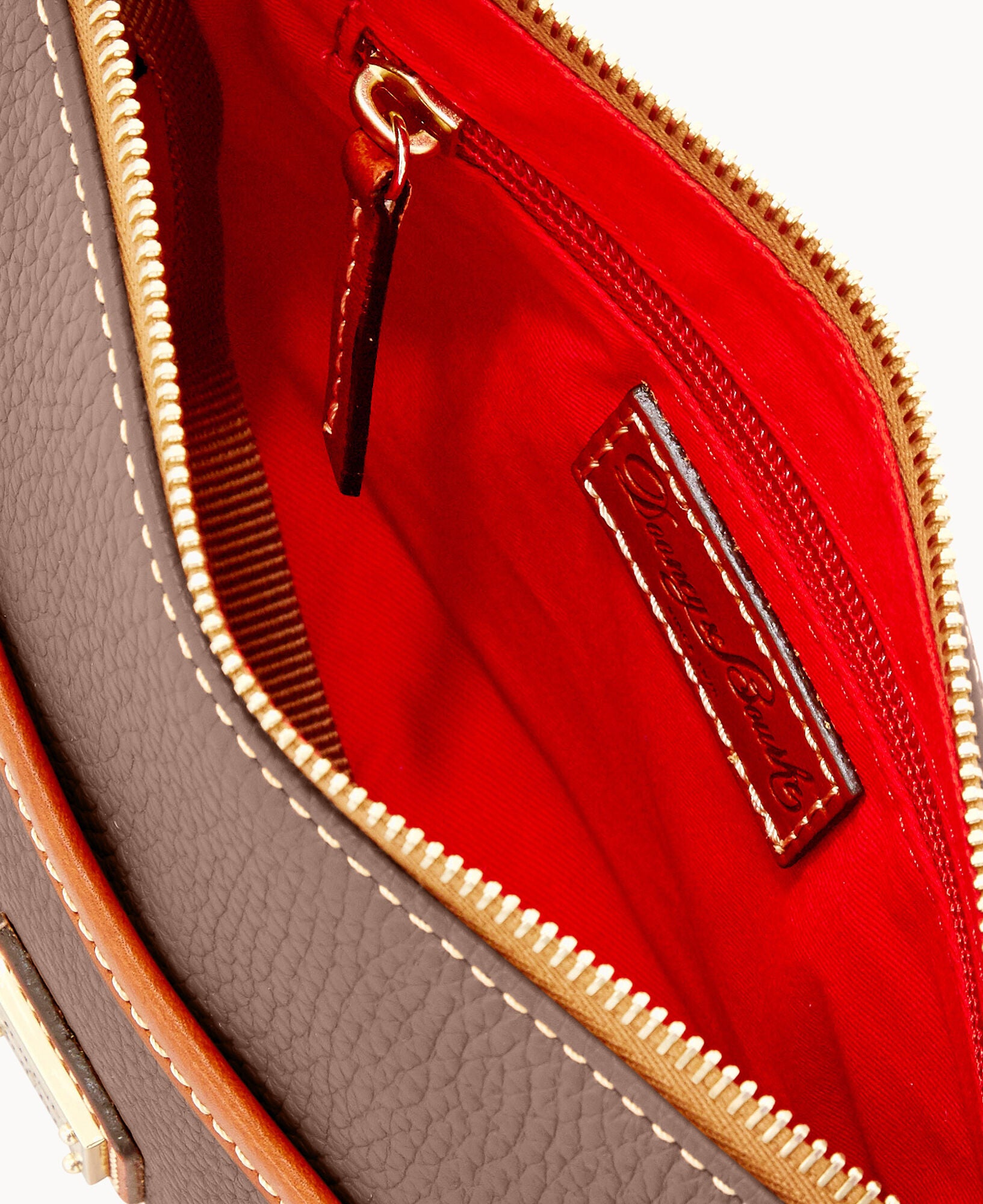 Pebble Grain Ginger Crossbody - Image 3