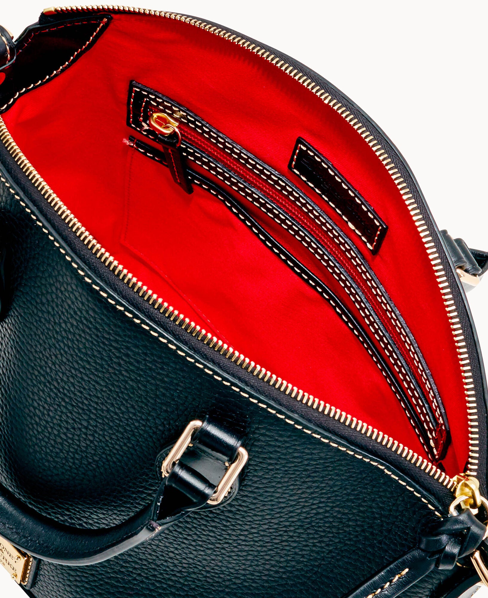 Pebble Grain Darcy Satchel - Image 11