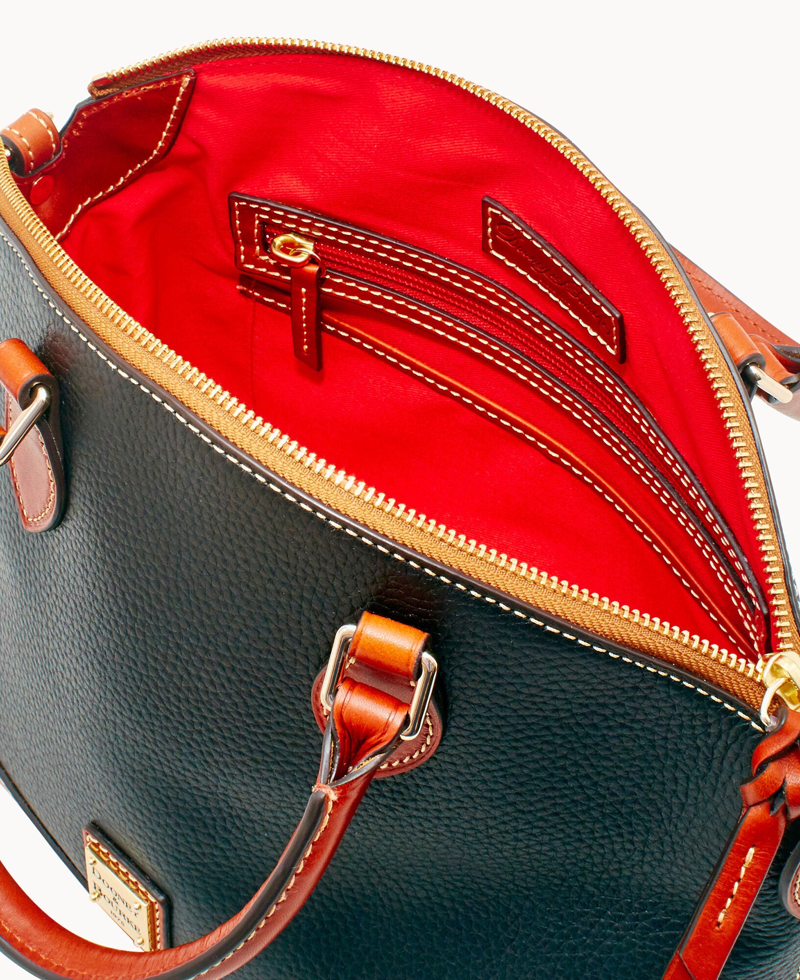 Pebble Grain Darcy Satchel - Image 3