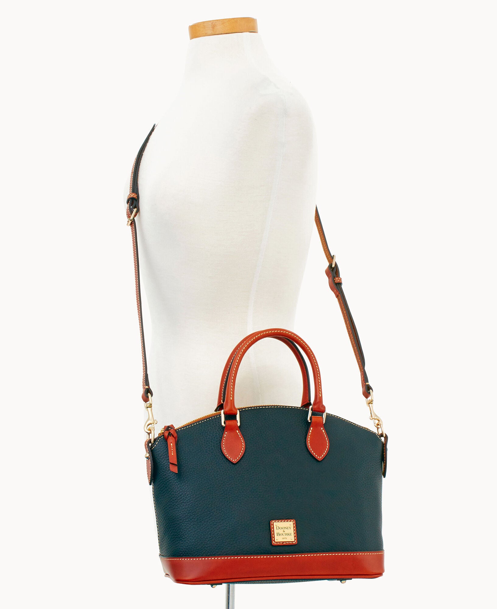 Pebble Grain Darcy Satchel - Image 4