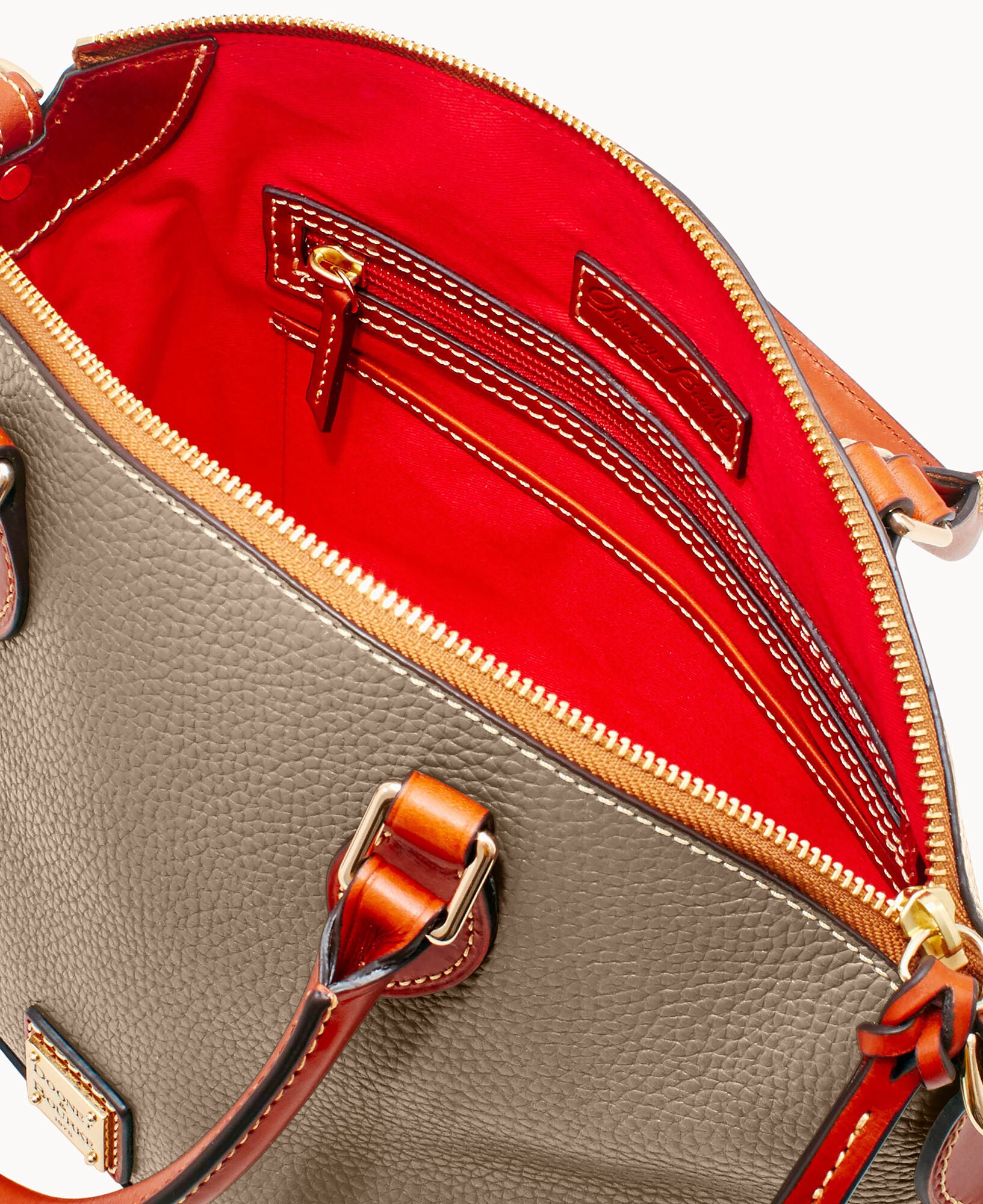 Pebble Grain Darcy Satchel - Image 7
