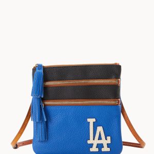 MLB Dodgers Triple Zip Crossbody
