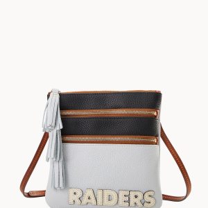 NFL Raiders Triple Zip Crossbody