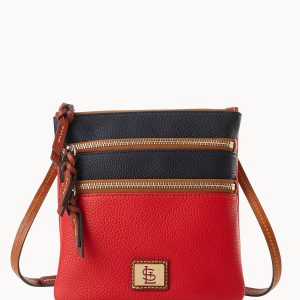 MLB Cardinals Triple Zip Crossbody