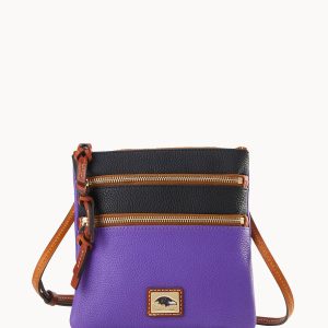 NFL Ravens Triple Zip Crossbody