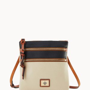 NFL Saints Triple Zip Crossbody