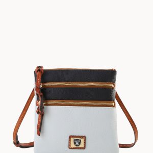 NFL Raiders Triple Zip Crossbody