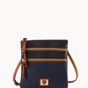 NFL Bears Triple Zip Crossbody