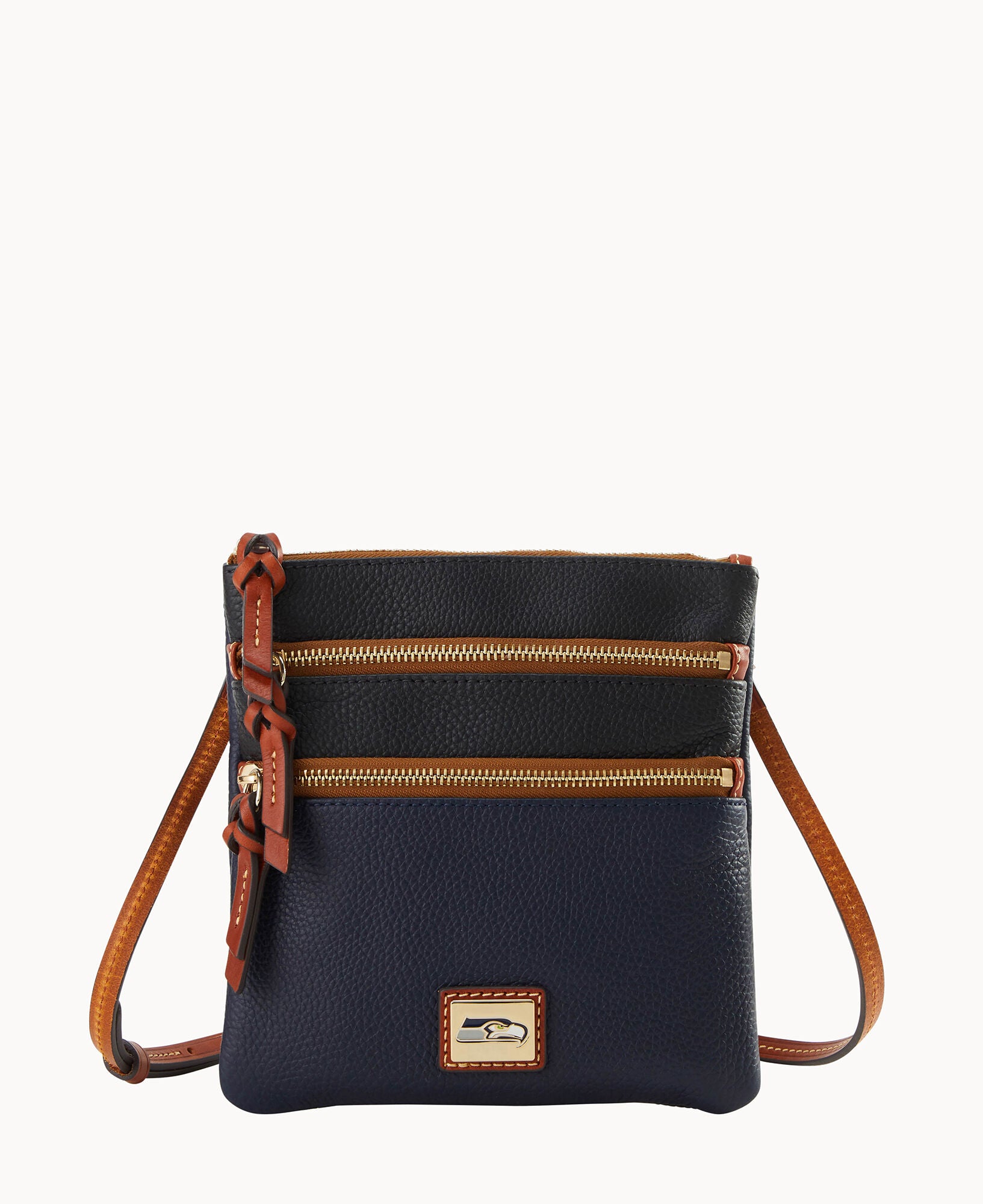NFL Seahawks Triple Zip Crossbody
