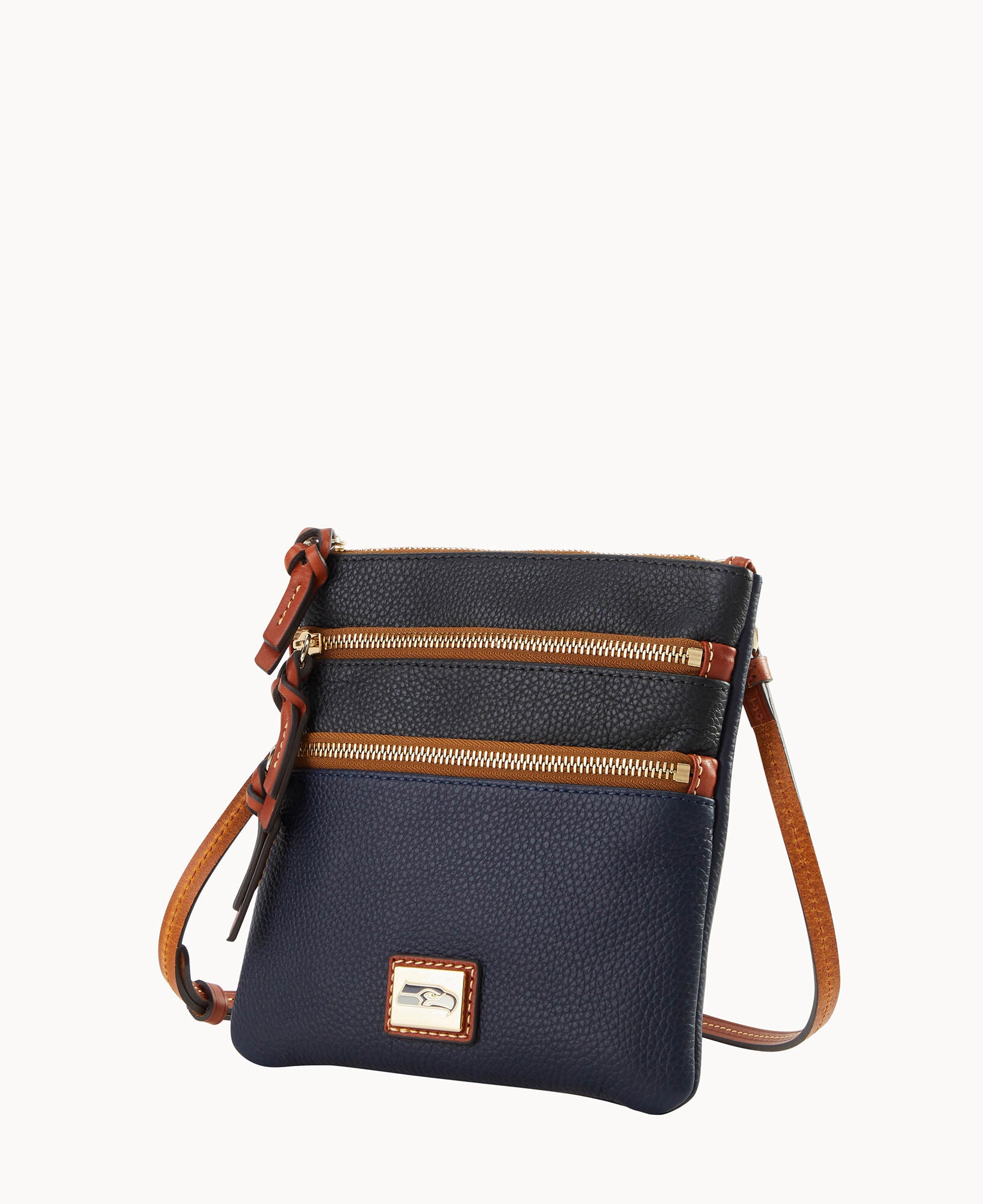 NFL Seahawks Triple Zip Crossbody - Image 5