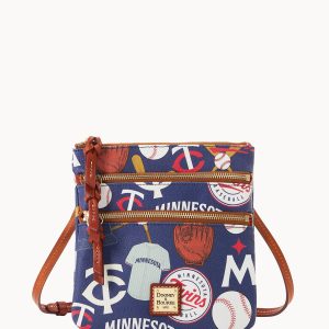 MLB Twins Triple Zip Crossbody