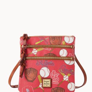 MLB Cardinals Triple Zip Crossbody