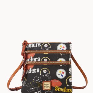 NFL Steelers Triple Zip Crossbody