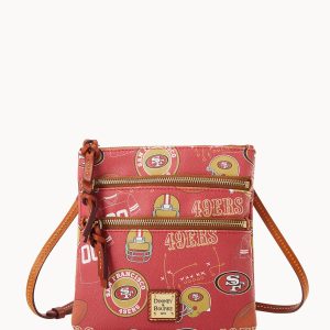 NFL 49ers Triple Zip Crossbody