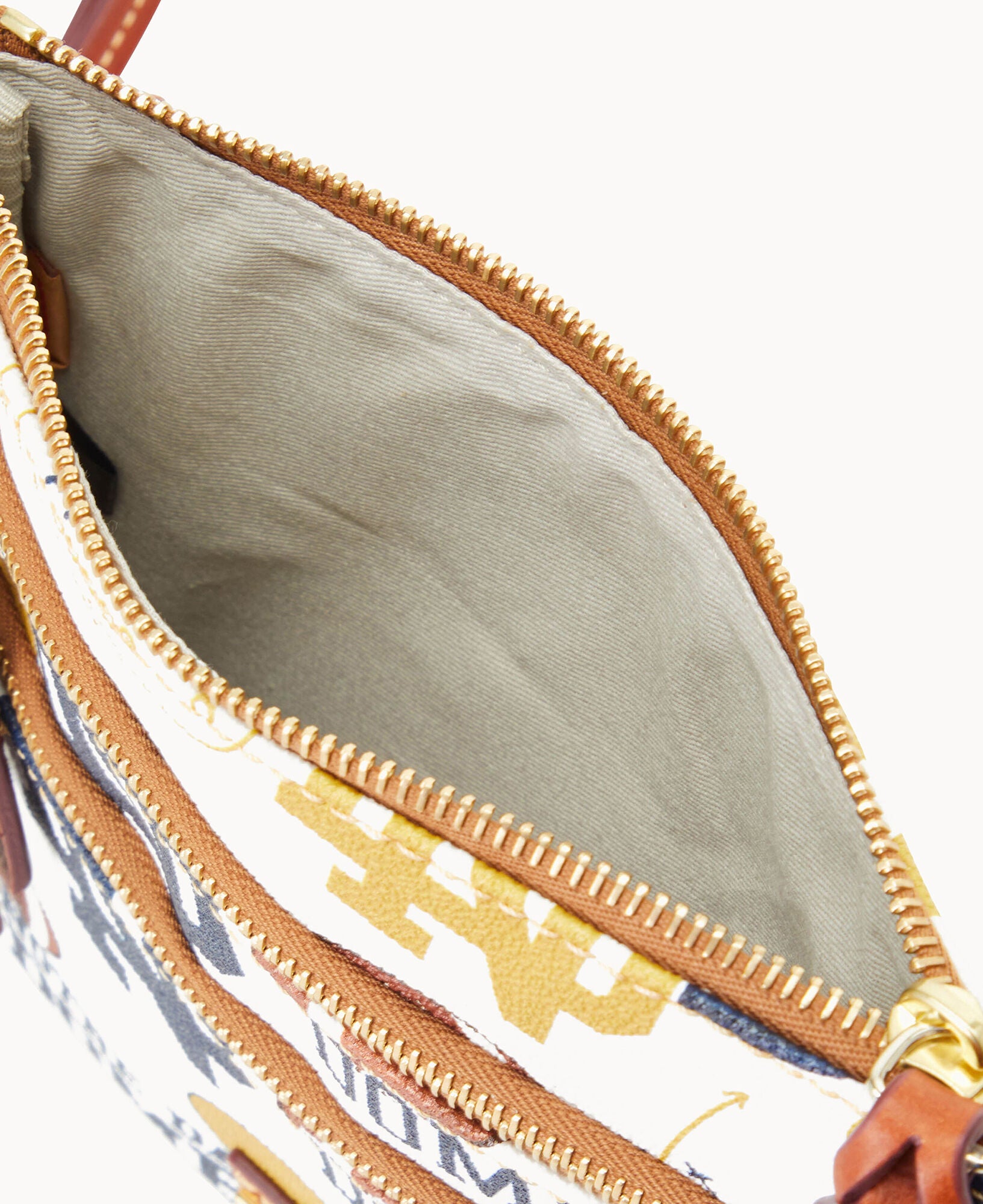 Collegiate University of Notre Dame North South Triple Zip Crossbody - Image 3