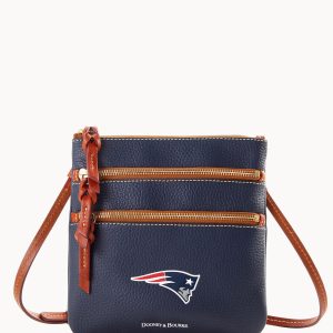 NFL Patriots Triple Zip Crossbody