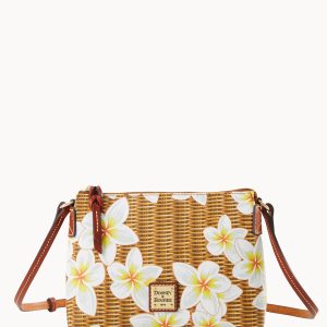 Plumeria Crossbody Pouchette