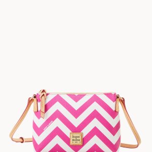 Chevron Crossbody Pouchette