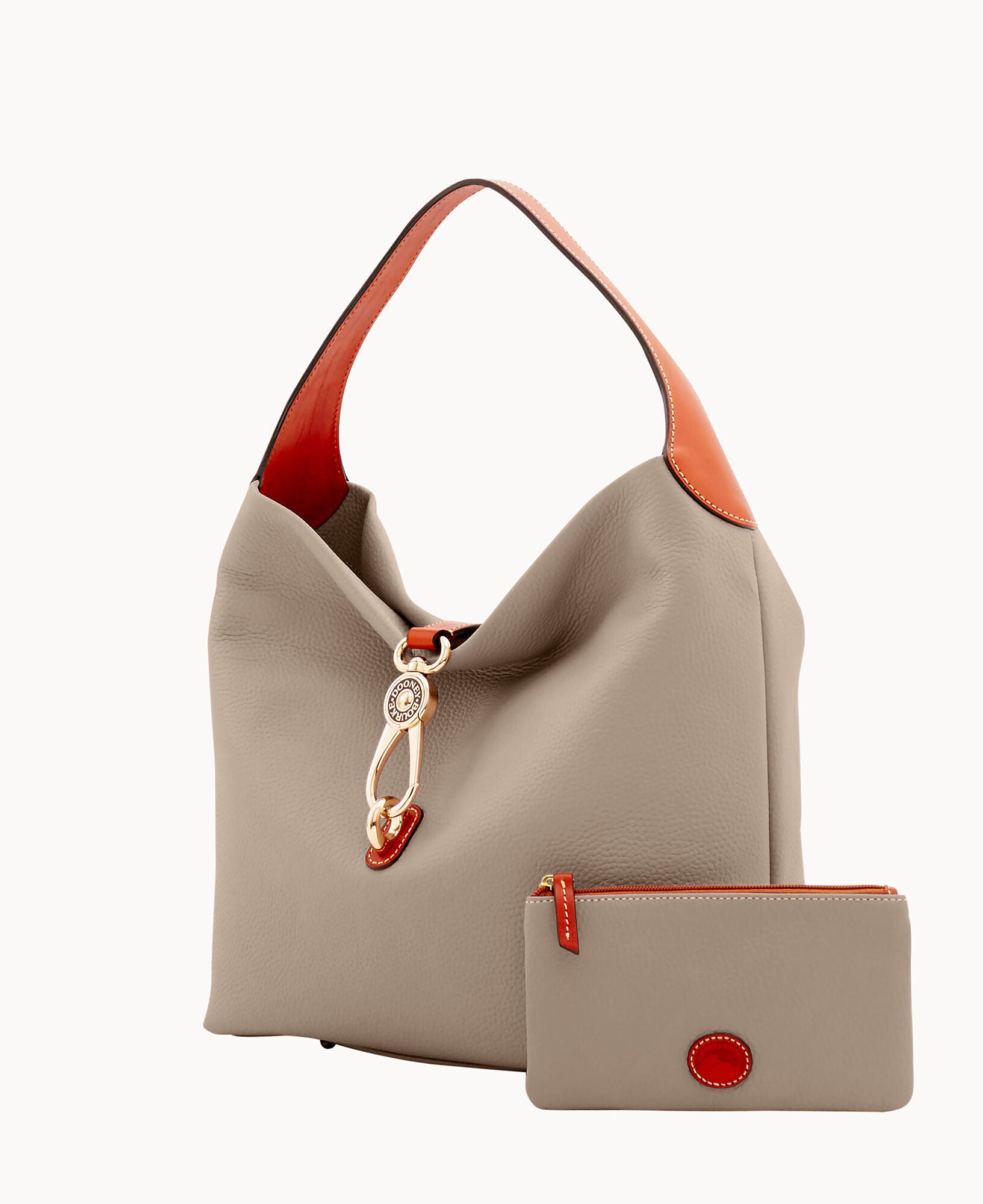 Pebble Grain Logo Lock Shoulder Bag - Image 23