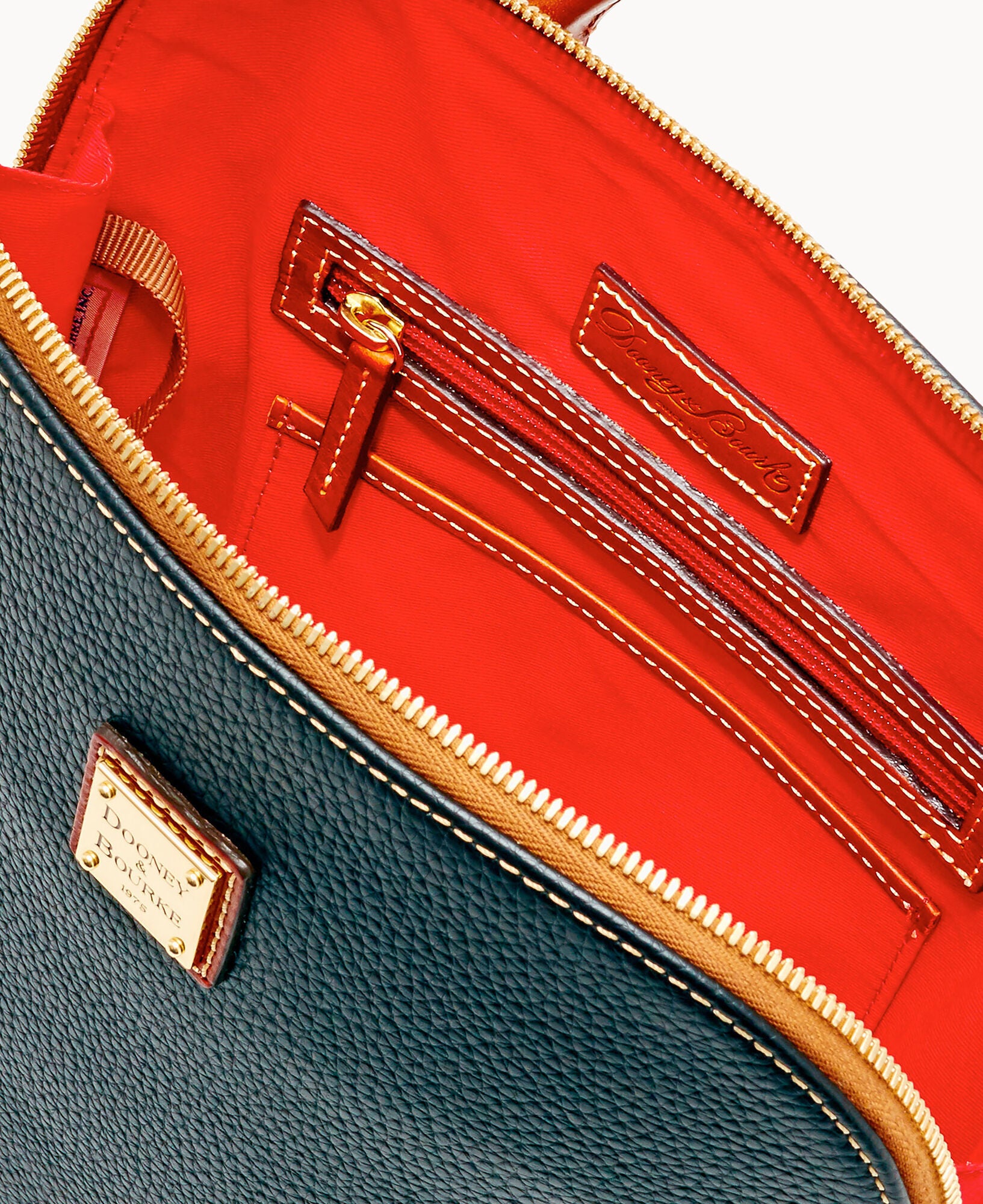 Pebble Grain Zip Pod Backpack - Image 16