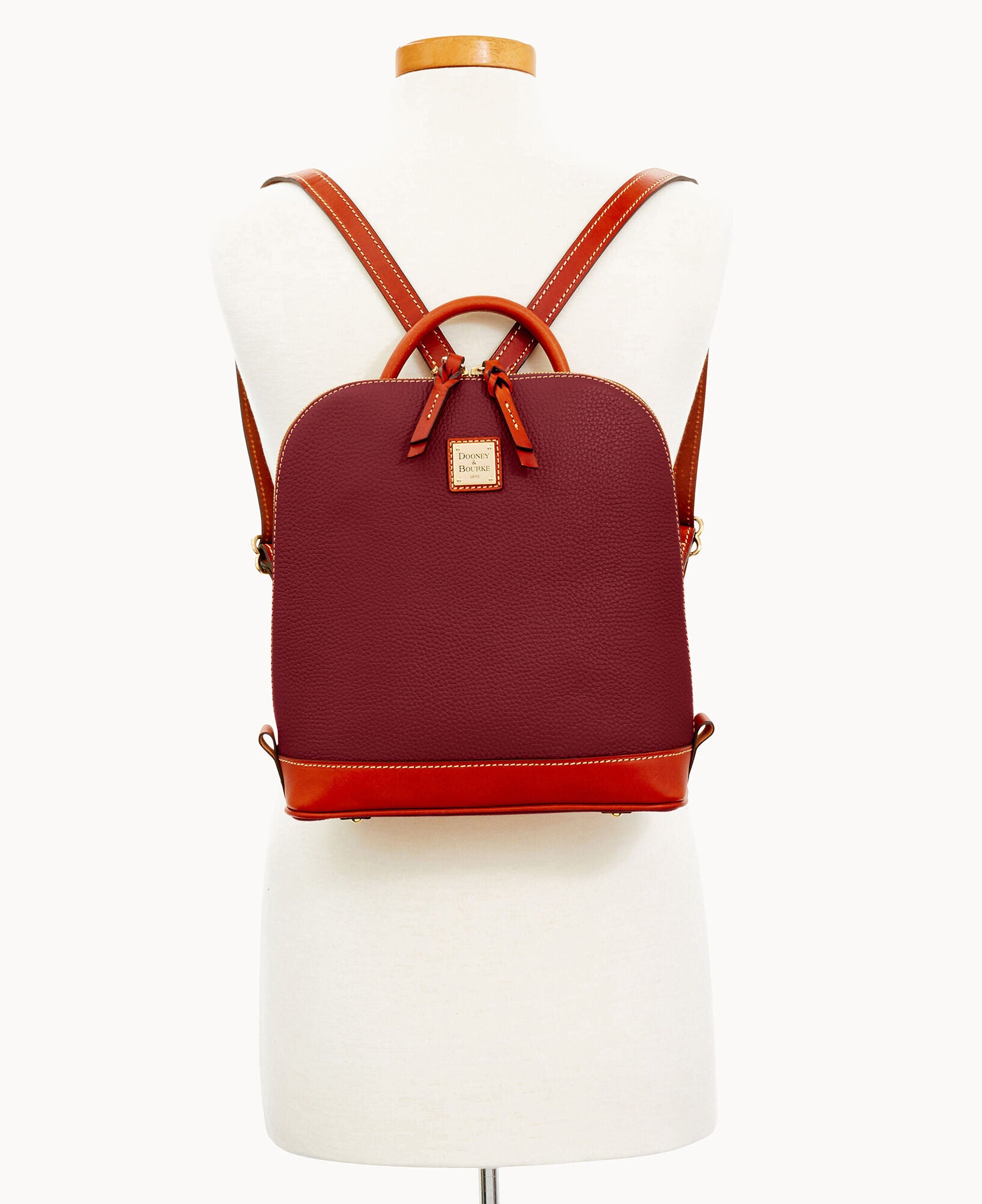 Pebble Grain Zip Pod Backpack - Image 29