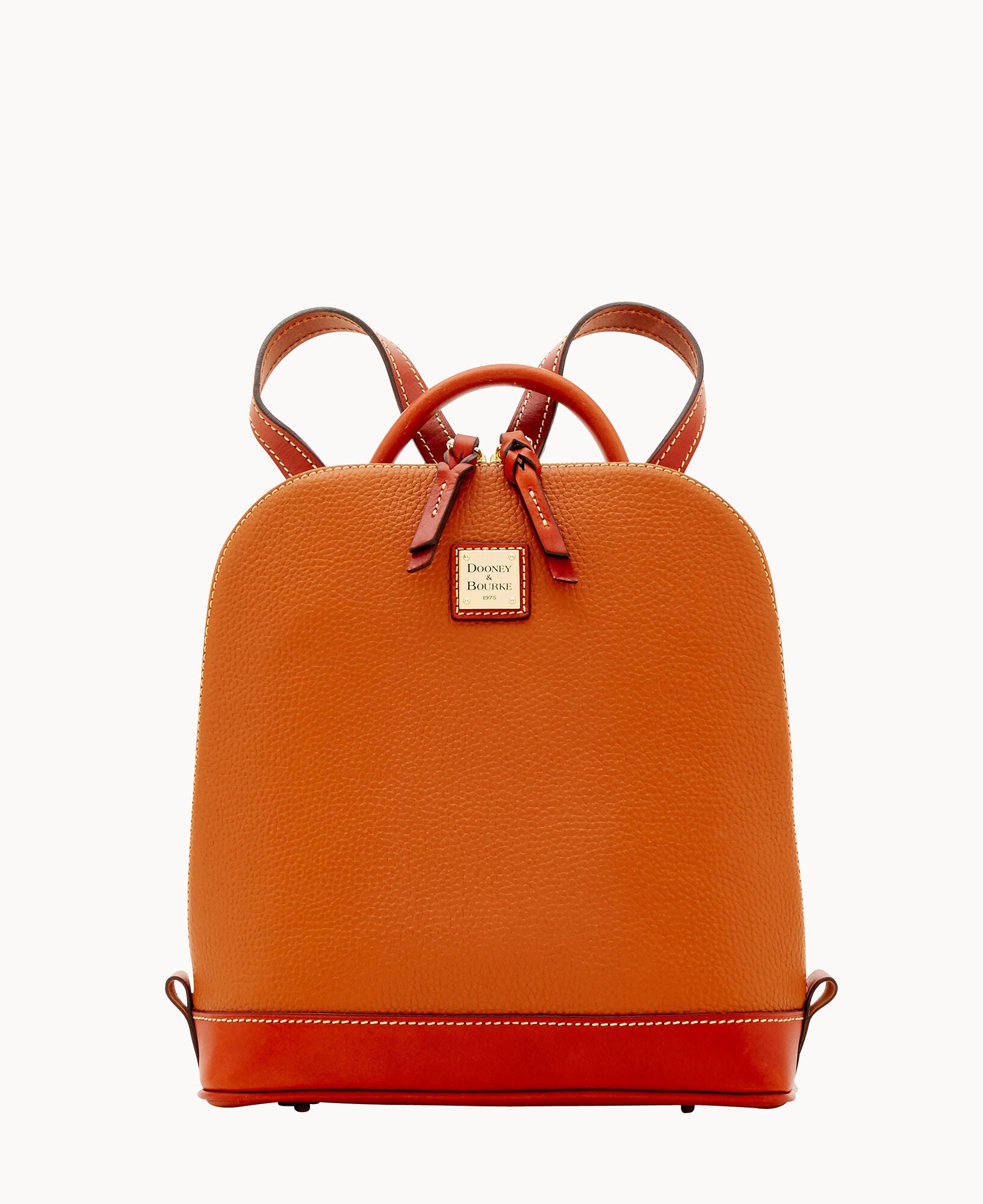 Pebble Grain Zip Pod Backpack - Image 6