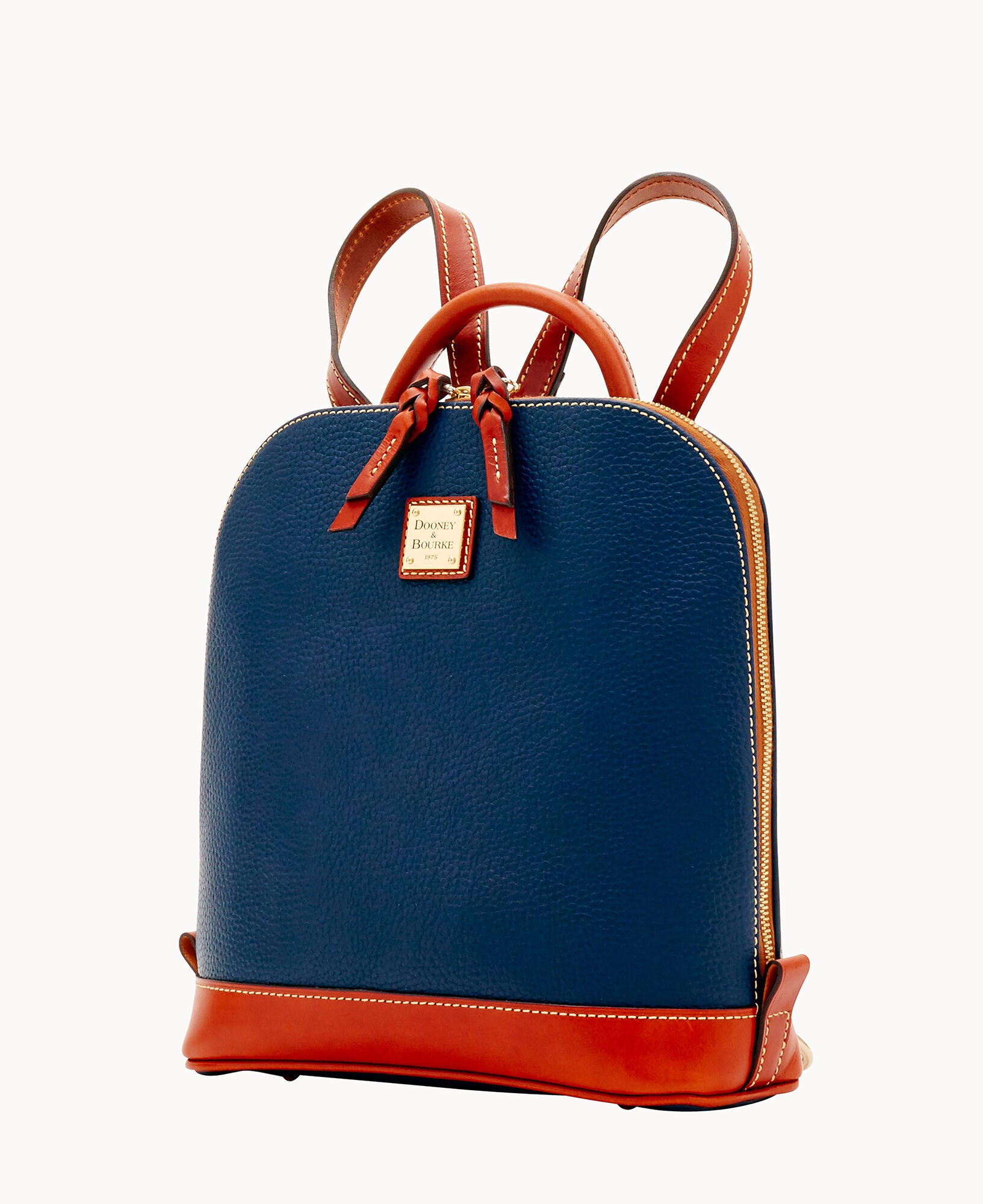 Pebble Grain Zip Pod Backpack - Image 19