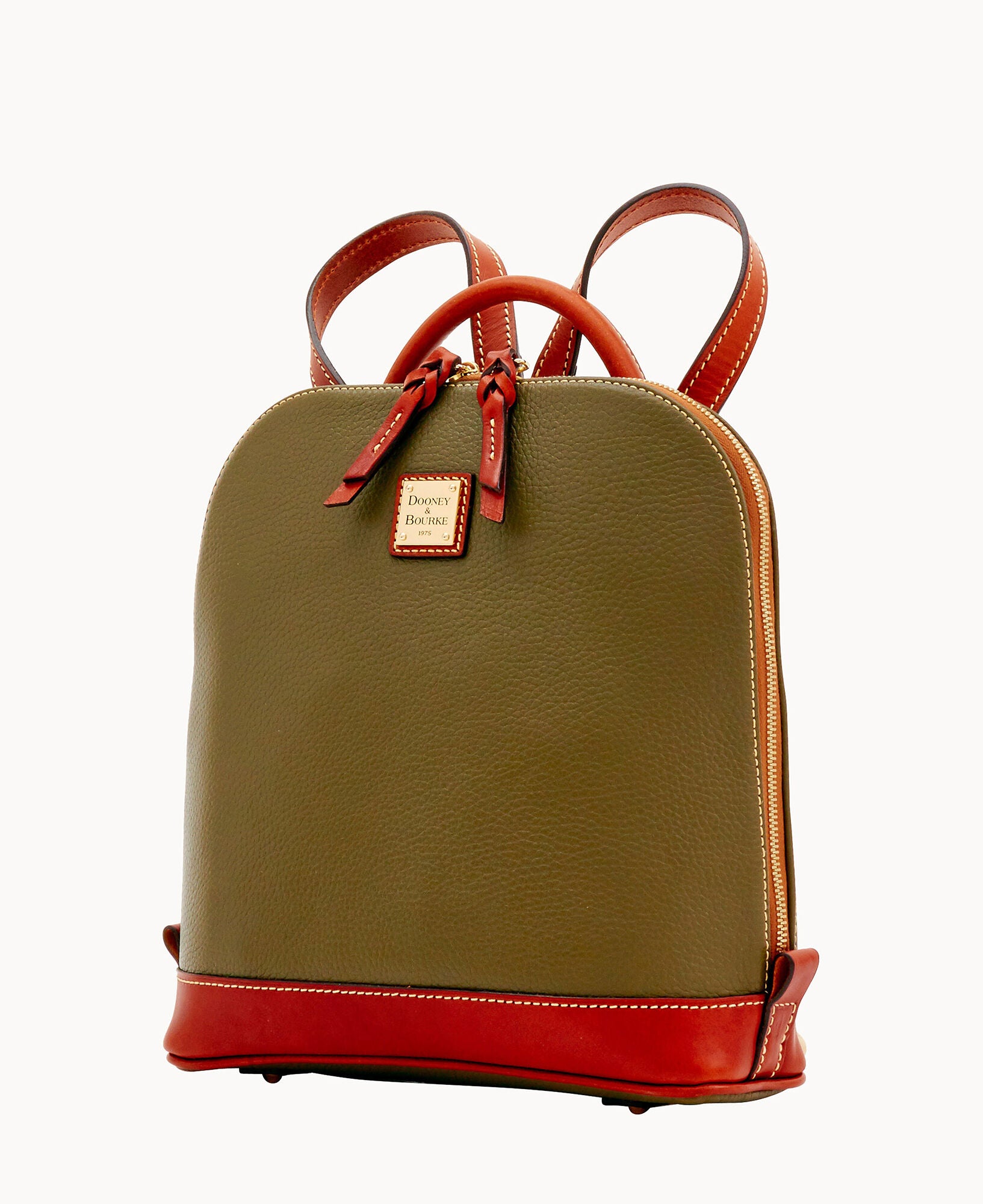 Pebble Grain Zip Pod Backpack - Image 23