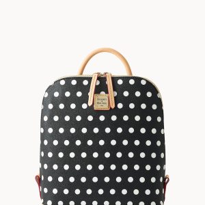 Polka Dot Zip Pod Backpack