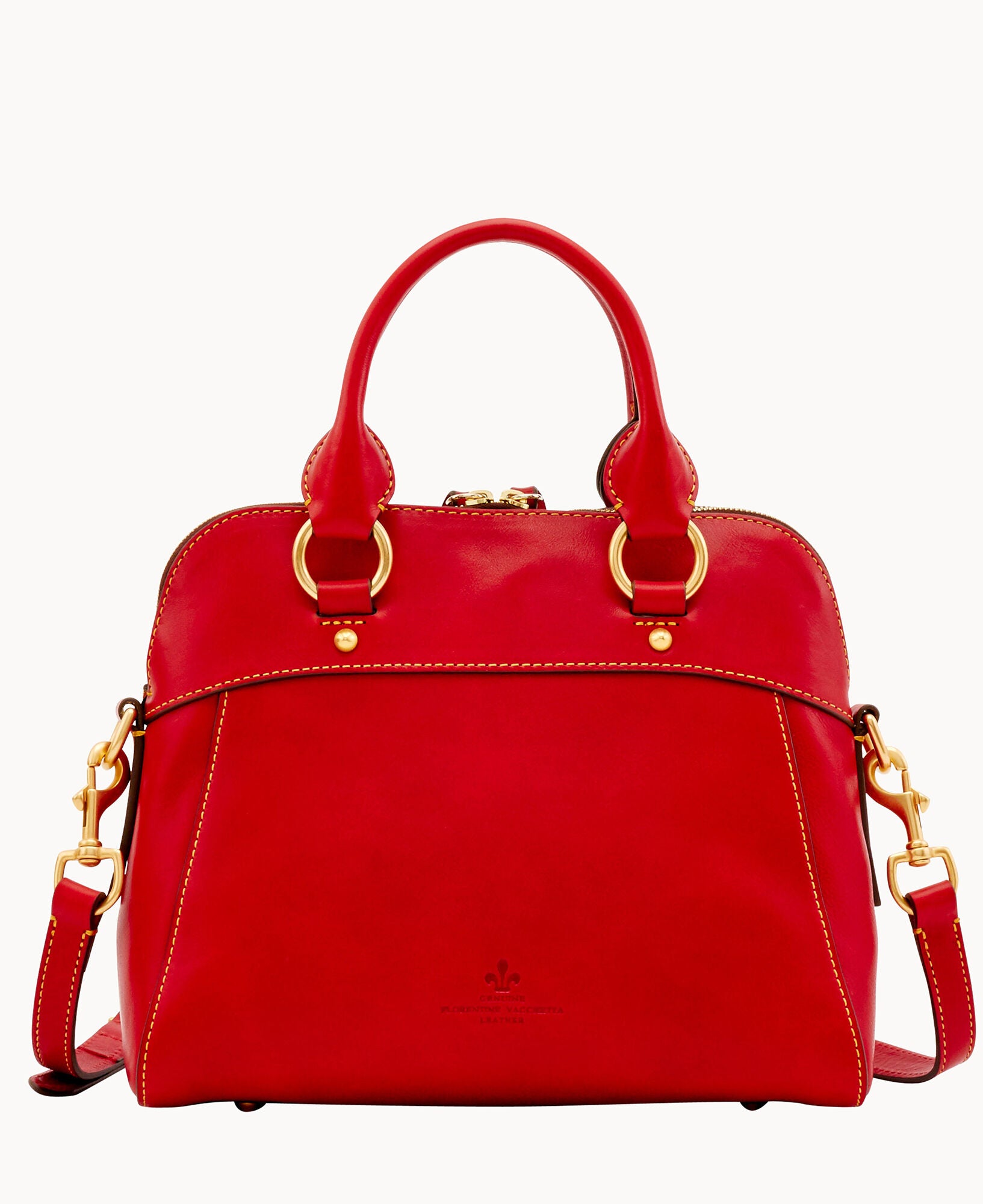 Pre-Loved Florentine Cameron Satchel - Image 4