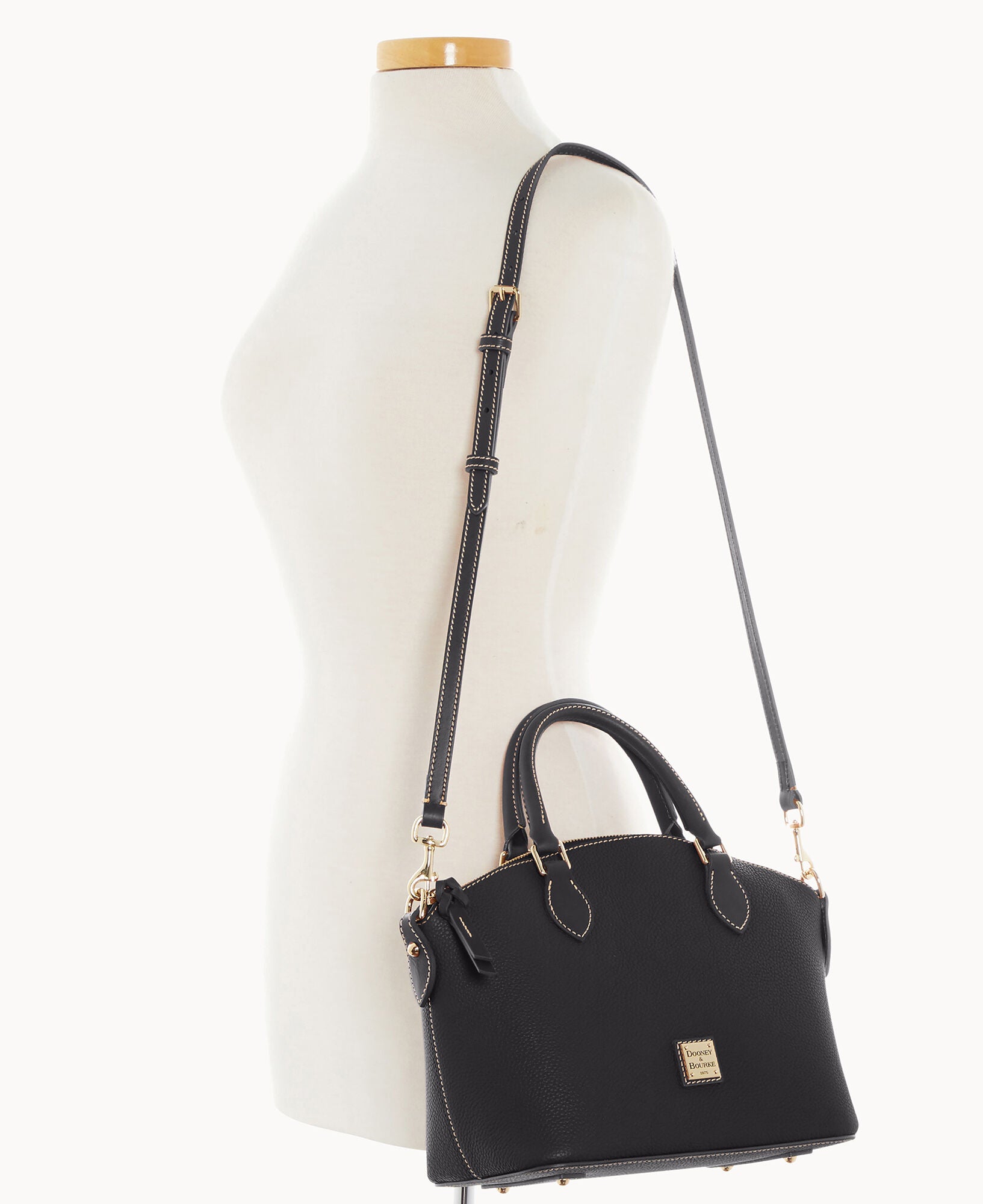 Pebble Grain Geena Satchel - Image 28