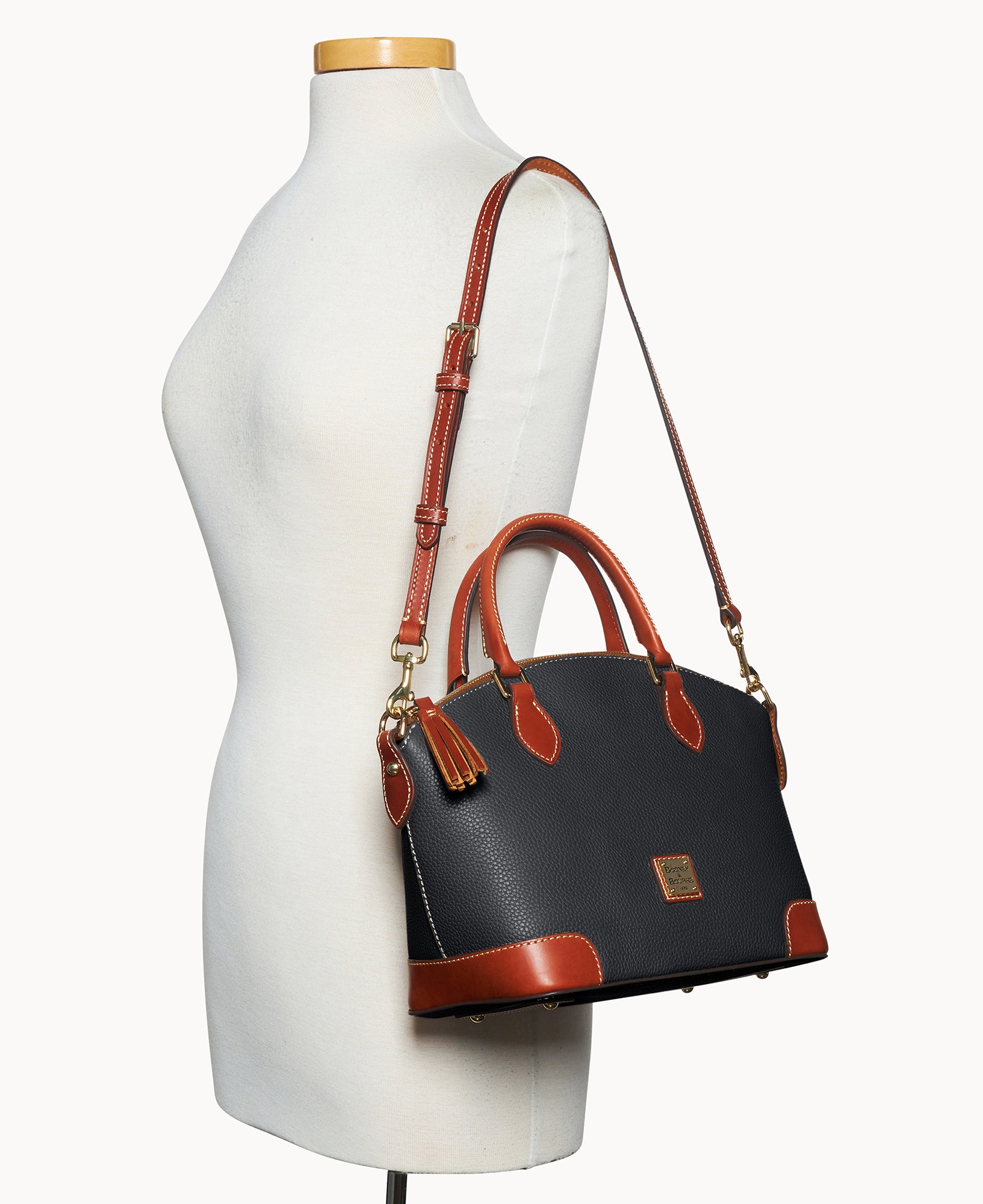 Pebble Grain Geena Satchel - Image 8