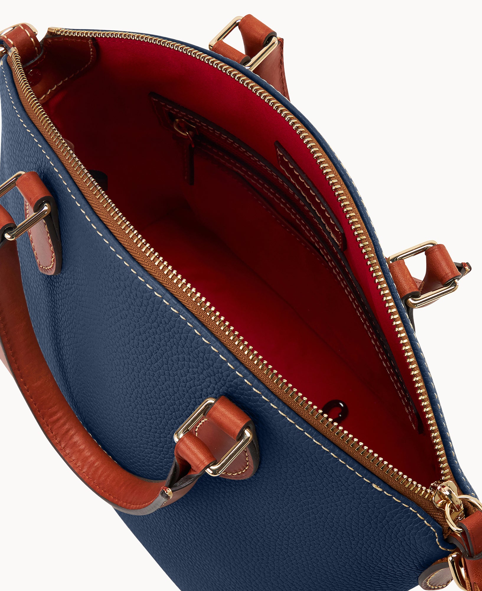 Pebble Grain Geena Satchel - Image 15