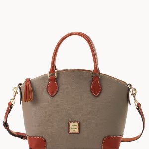 Pebble Grain Geena Satchel
