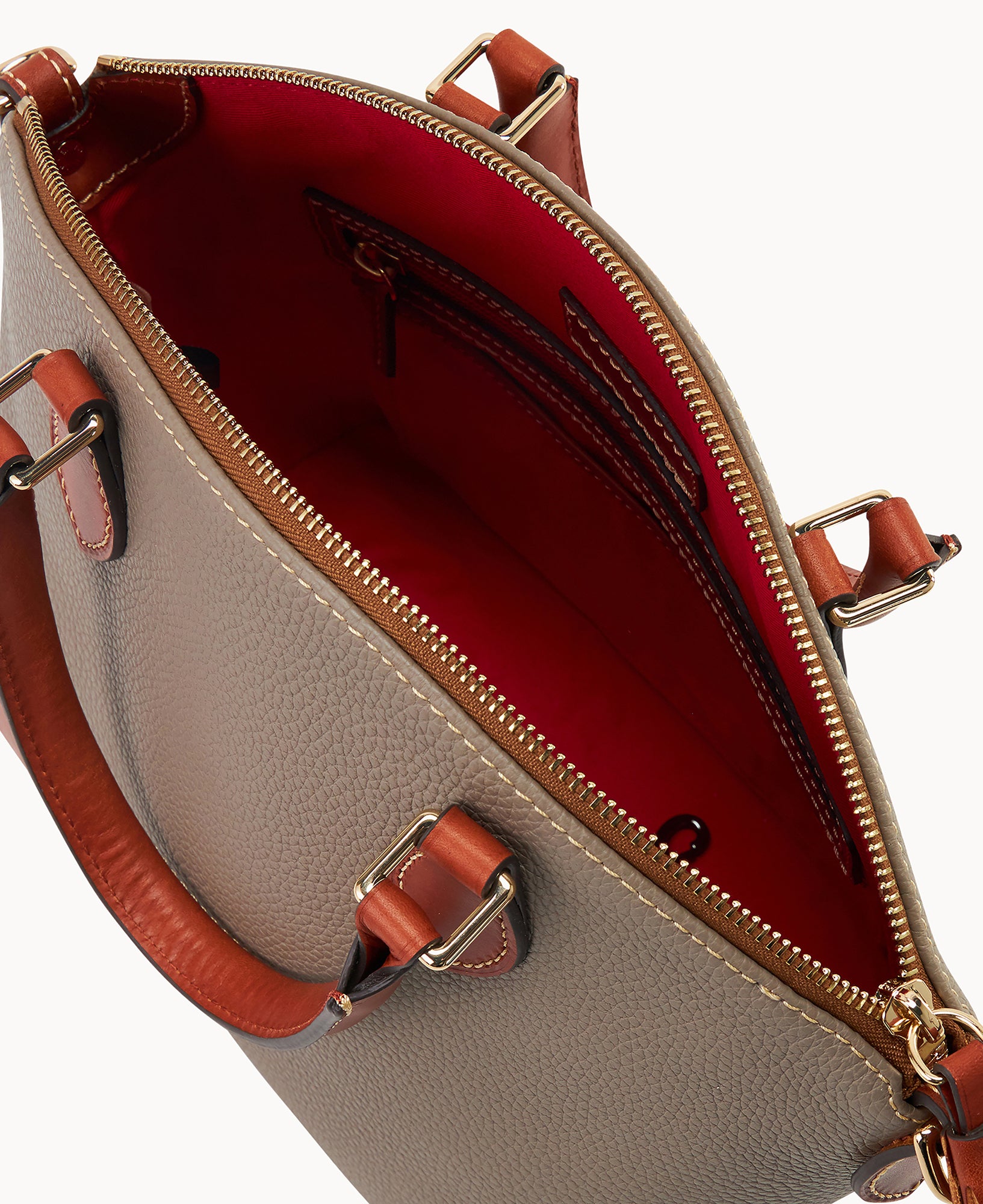 Pebble Grain Geena Satchel - Image 3