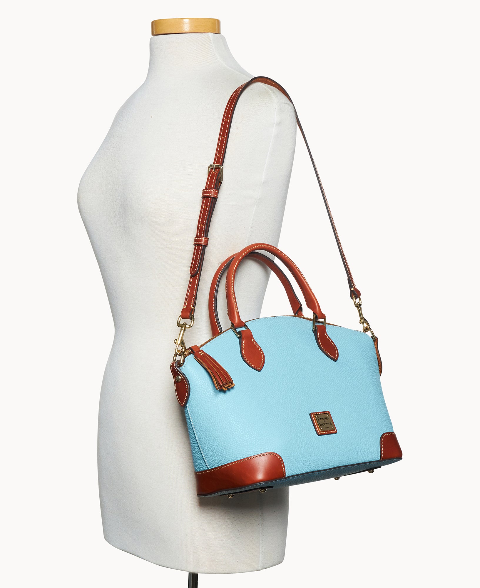 Pebble Grain Geena Satchel - Image 24