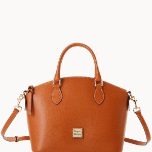 Saffiano Geena Satchel