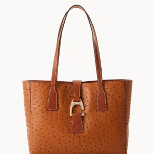 Ostrich Small Shannon Tote