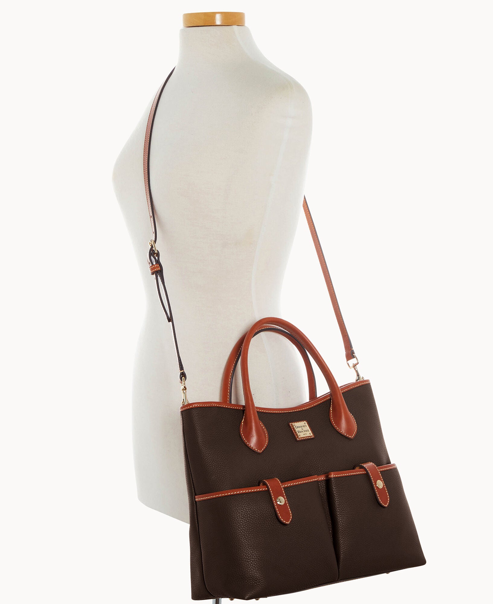 Pebble Grain Short Handle Tote - Image 24