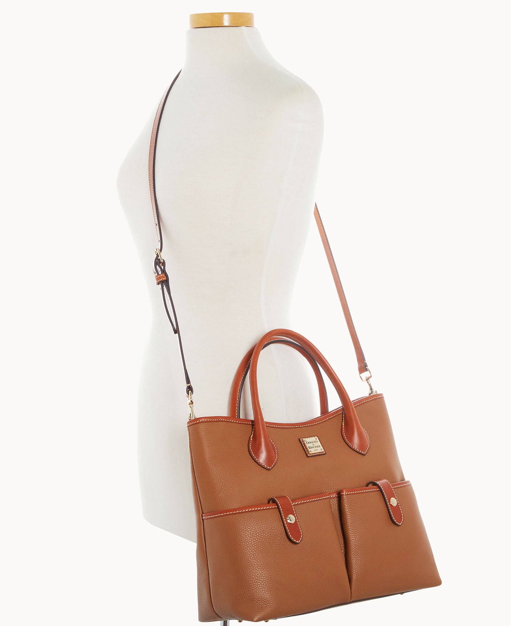 Pebble Grain Short Handle Tote - Image 9
