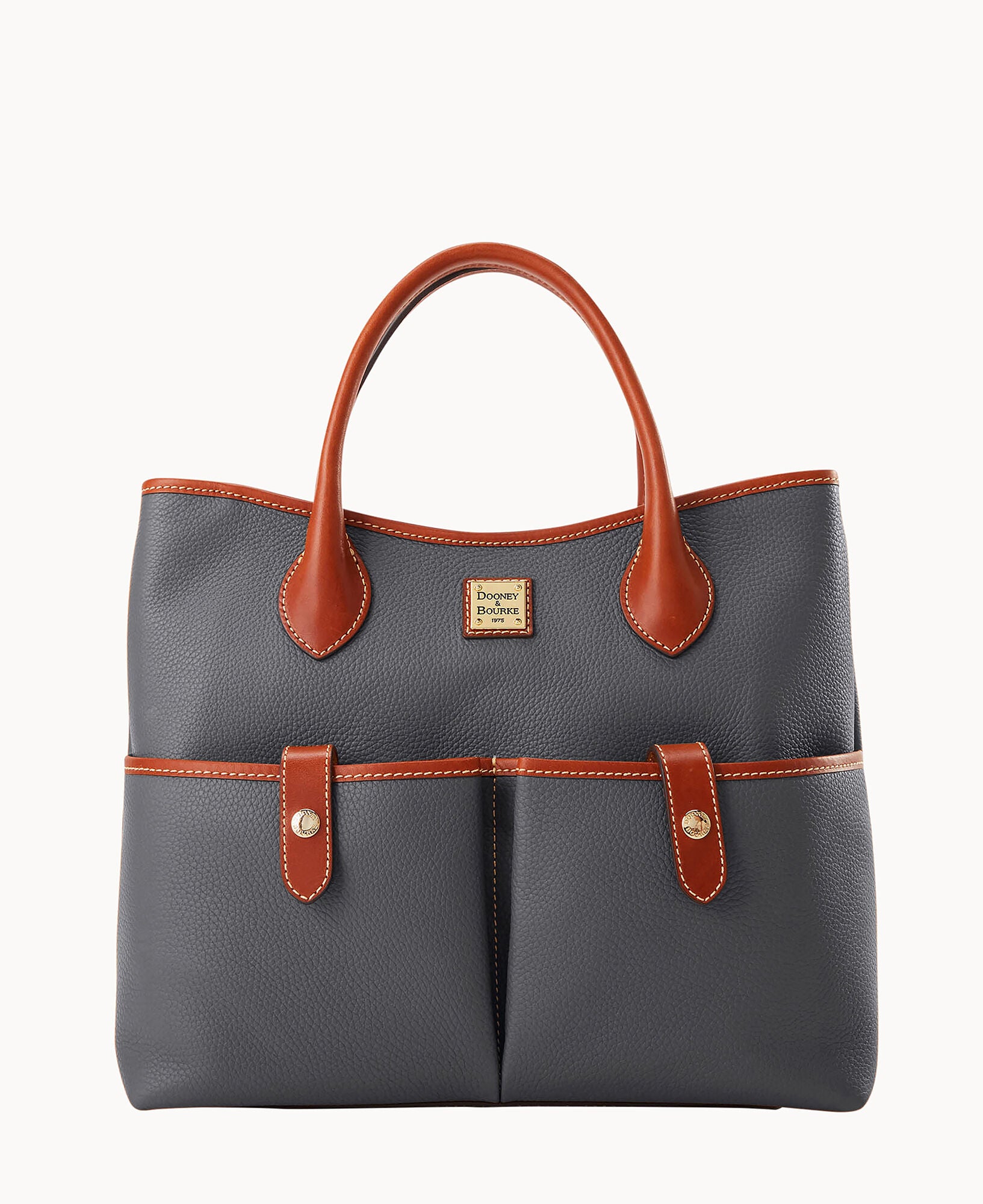 Pebble Grain Short Handle Tote - Image 14