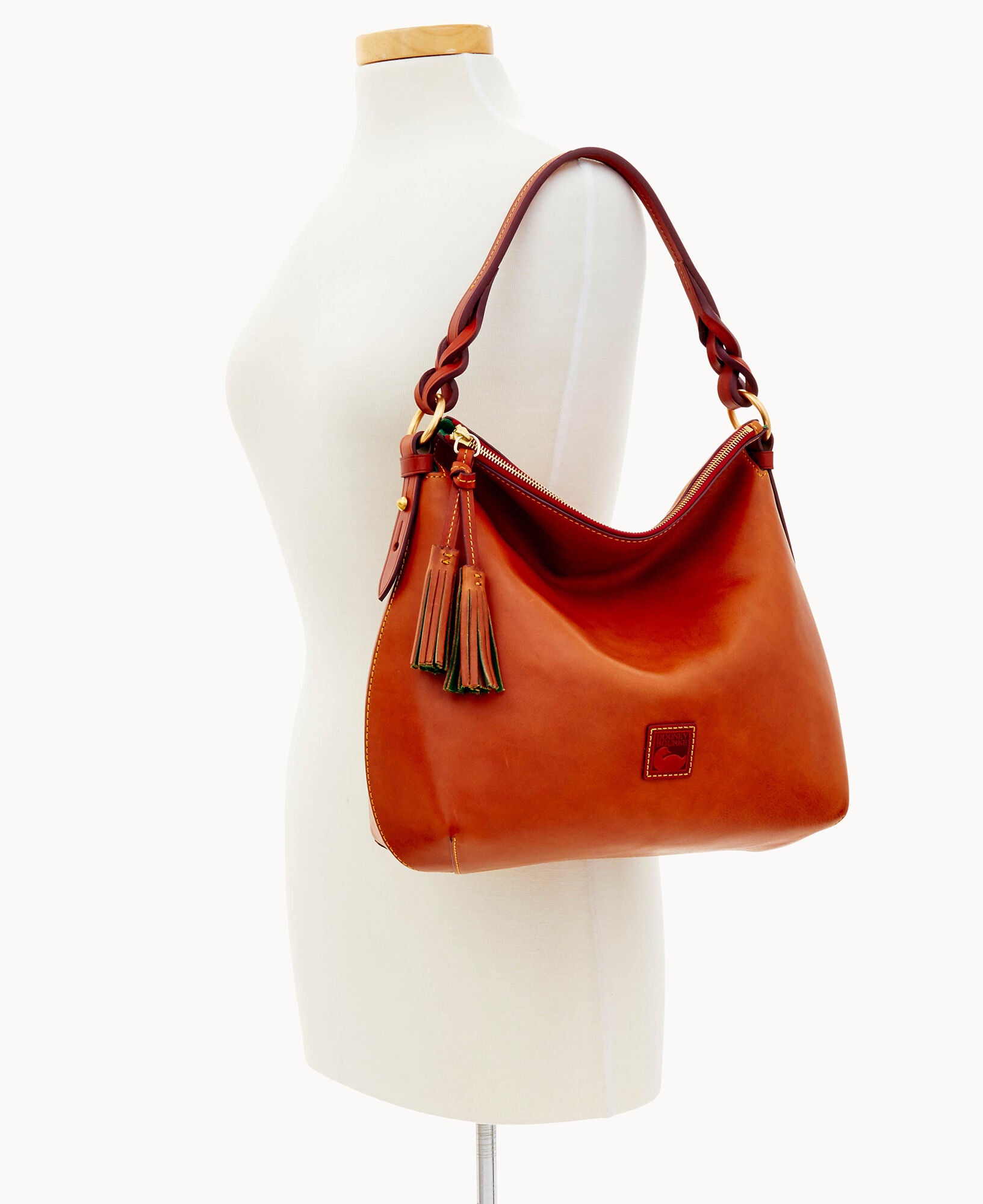 Pre-Loved Florentine Twist Strap Hobo - Image 8