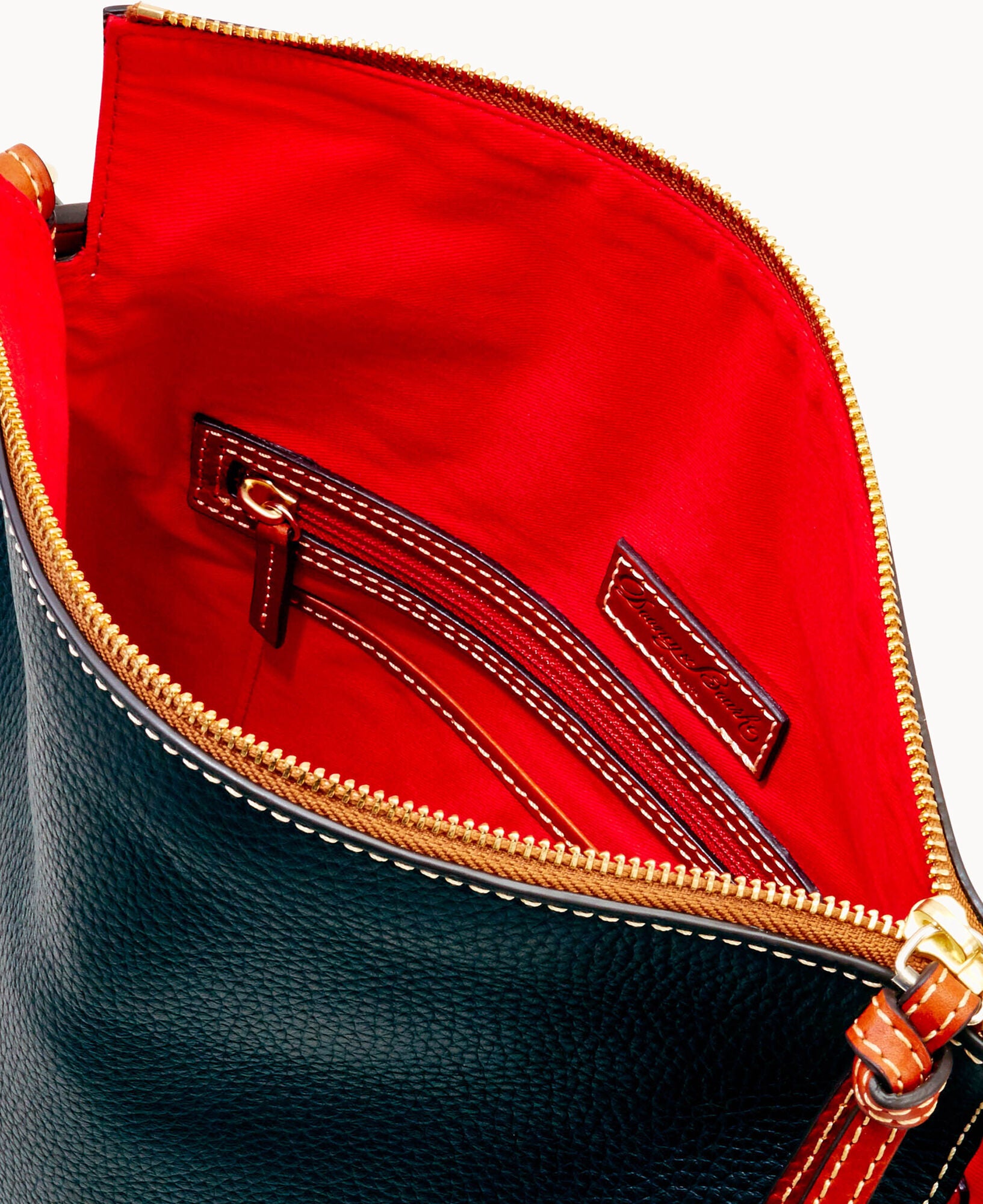 Pebble Grain Twist Strap Hobo - Image 9