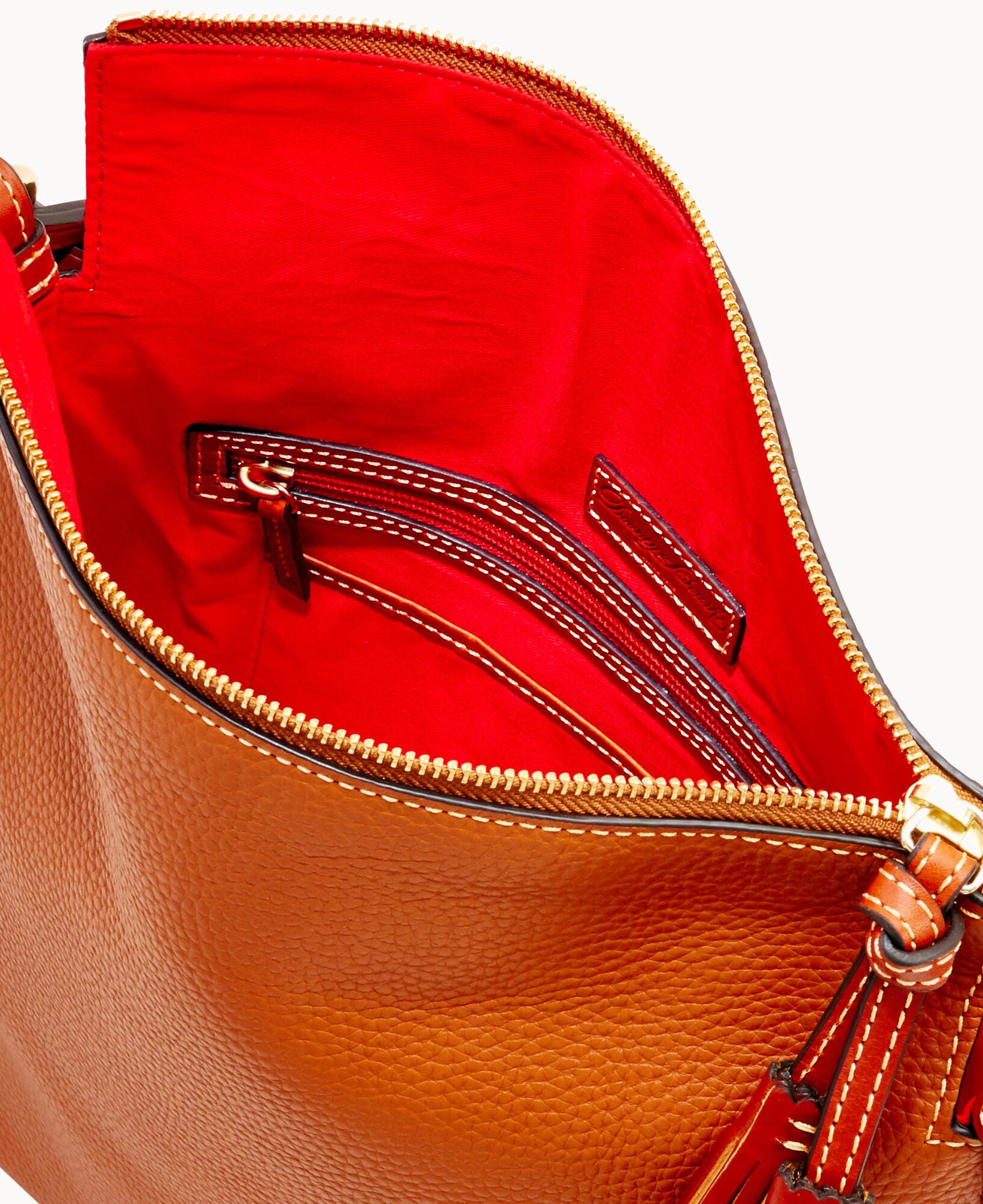 Pebble Grain Twist Strap Hobo - Image 6