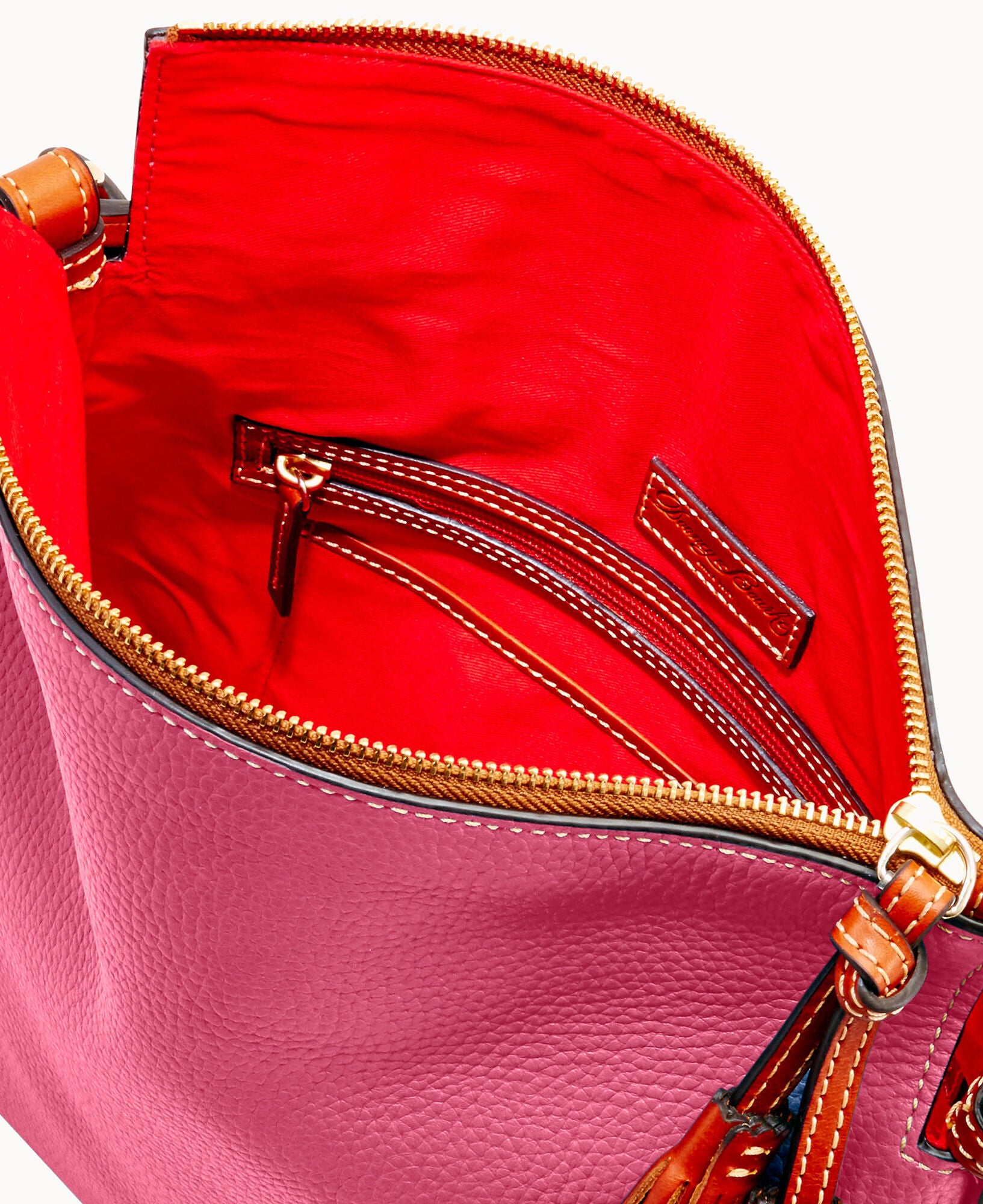 Pebble Grain Twist Strap Hobo - Image 13