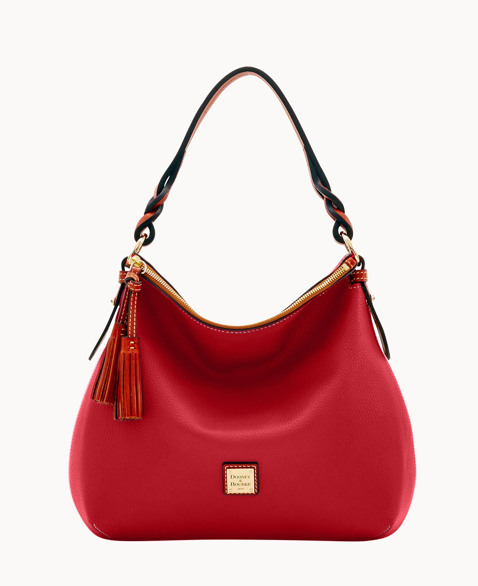 Pebble Grain Twist Strap Hobo - Image 28