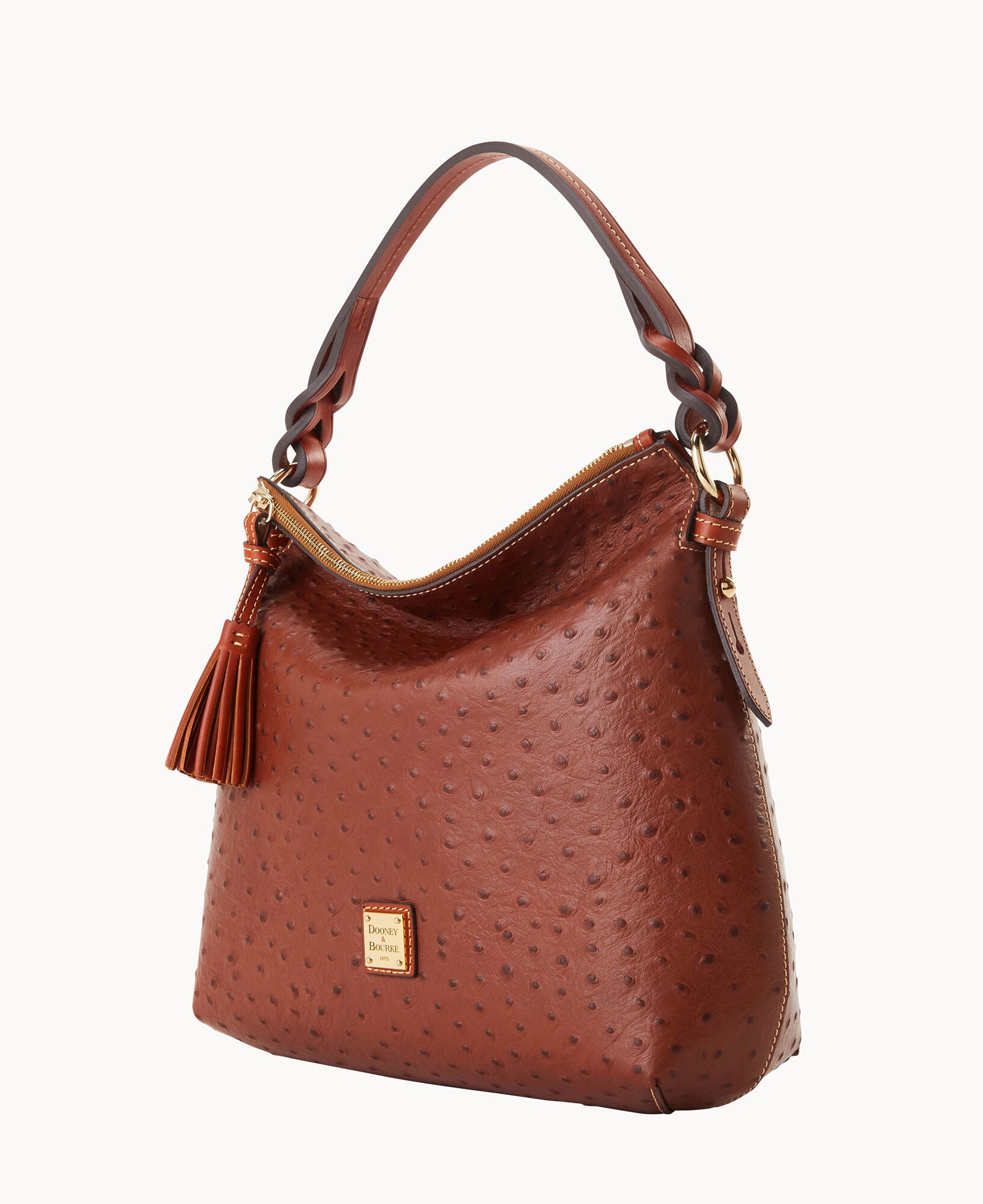 Ostrich Twist Strap Hobo - Image 10