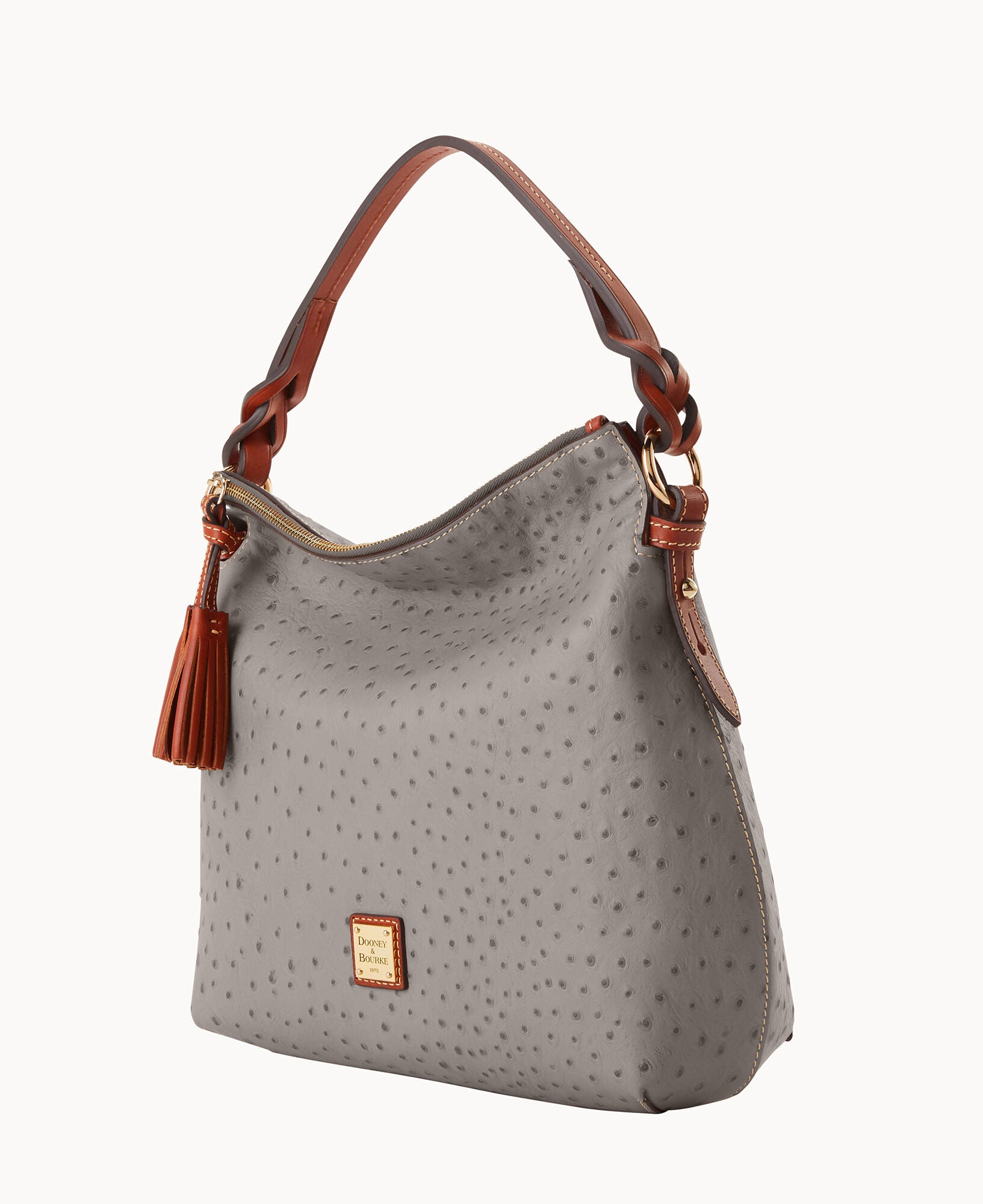 Ostrich Twist Strap Hobo - Image 6