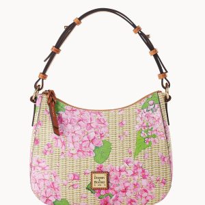Hydrangea Basketweave Small Kiley Hobo