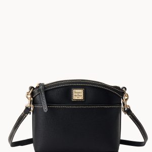 Saffiano Domed Crossbody